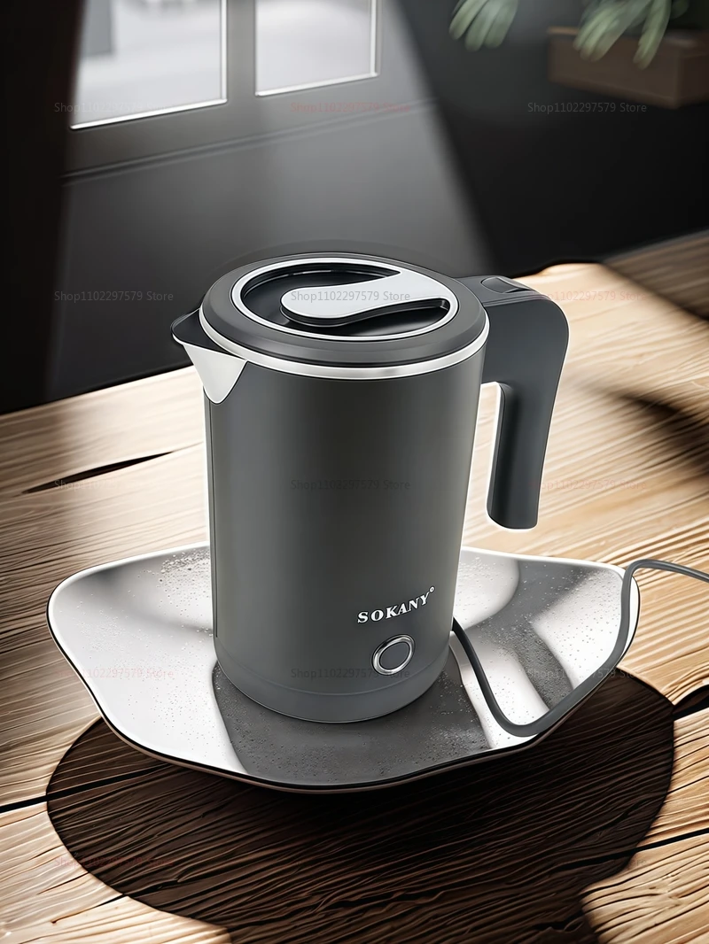 Description Picture 2 of itemTravel Electric Kettle 500ML Stainless Steel Portable Water Boiler for Tea Coffee Hotel Family Camping Kitchen Smart Kettle