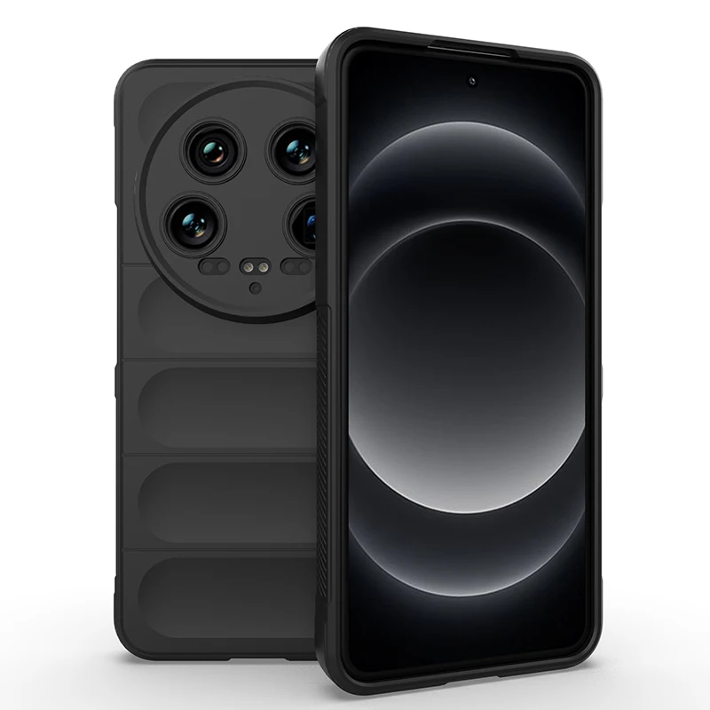 Custodia Di Lusso Per Xiaomi 14 Ultra Case Xiaomi 14 Ultra Cover Fundas Coque Soft Silicone Skin-Friendly Tpu Bumper Xiaomi 14 Ultra