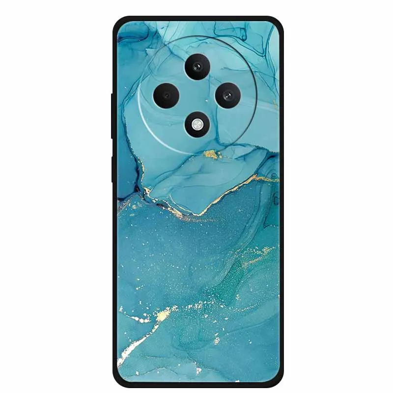 Elegant Marble Design Phone Case - Luxury Soft Silicone Bumper & Color Shield