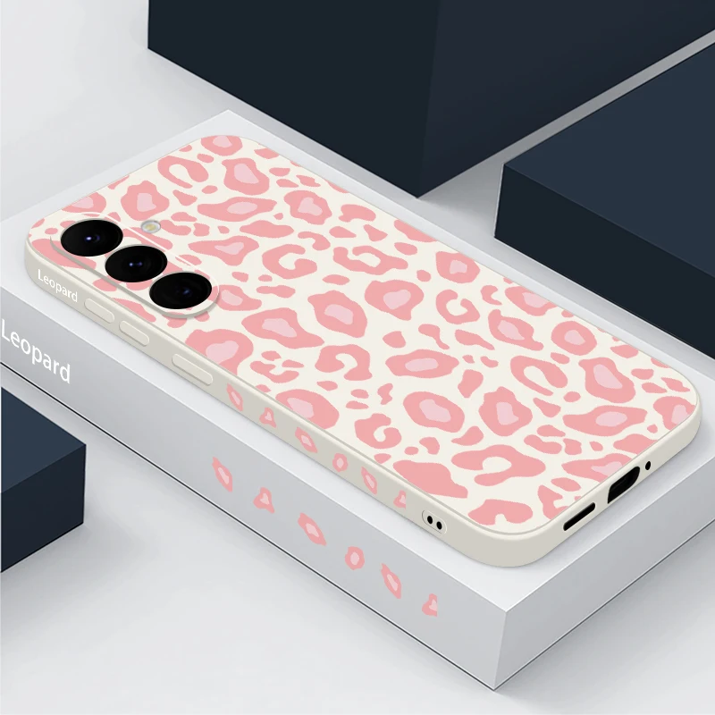Chic Leopard Print Soft Phone Case Cover