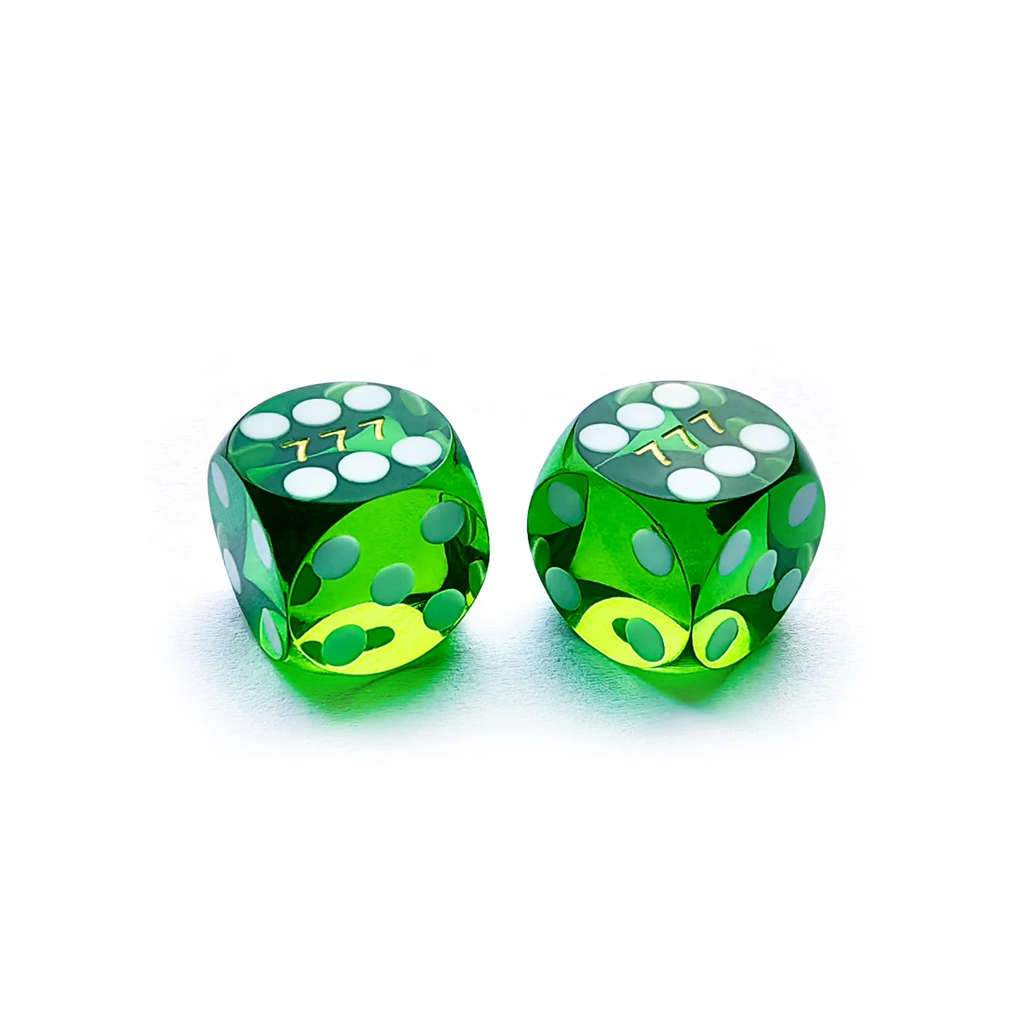 Bescon Dice Professional Small Precision Dice 12.7mm (1/2 inch)  with Random Serial Number, Mini Precision Cut Dice 12.7MM 5
