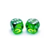 Bescon Dice Professional Small Precision Dice 12.7mm (1/2 inch)  with Random Serial Number, Mini Precision Cut Dice 12.7MM 5