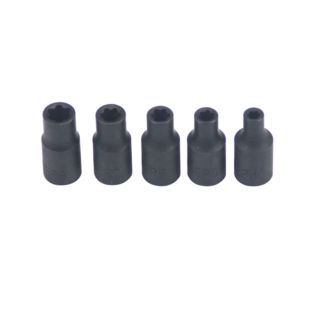 15 pezzi per Tesla coperchio batteria pacchetto rimozione vite EP 5 e 6 fiori chiave speciale pentagono grande E 6 denti e 5 denti kit strumenti auto - immagine 6