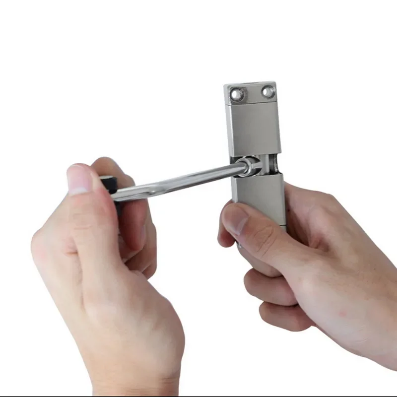 New Stainless Steel Automatic Mounted Spring Door Closer Adjustable Surface Door Closer Home Hardware