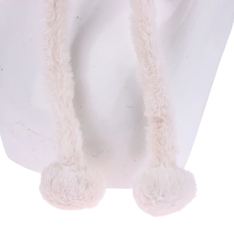 Lindo conjunto de gorro y bufanda con capucha de piel con orejas de oso