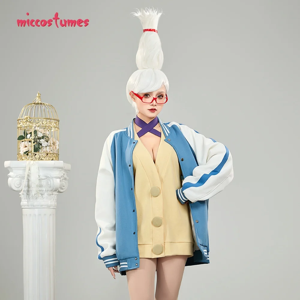 Frauen Seiko Cosplay Baseball Jacke mit Cape und Pullover 15