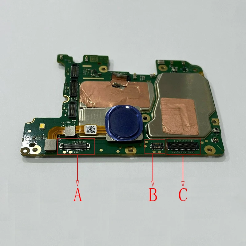 

10pcs Original USB Charger LCD Display FPC Connector for Samsung A20S A207 A207F Battery FPC Contact On Board