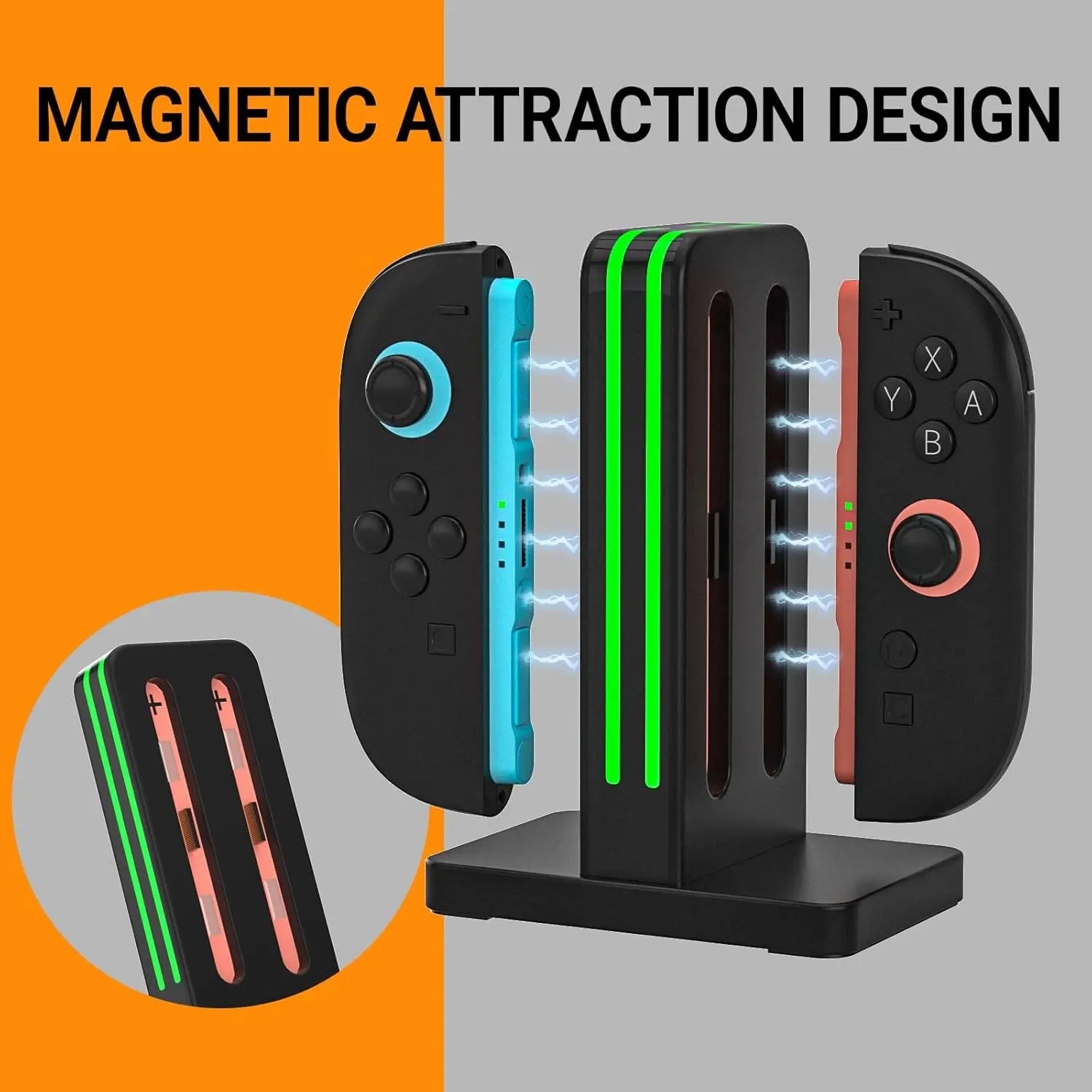 Enhanced Charging Dock with LED Indicator and Cable