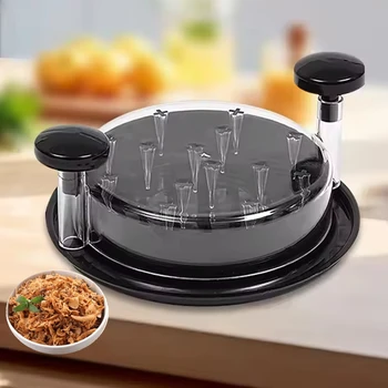 Kitchen Chicken Shredder Non-Slip Meat Grinders For Pork Beef Cooked Chicken Breasts Vegetable Kitchen Tool Handle Shredder 1