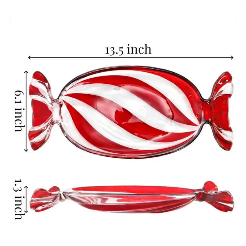 Candy Shaped Dessert Plate 6