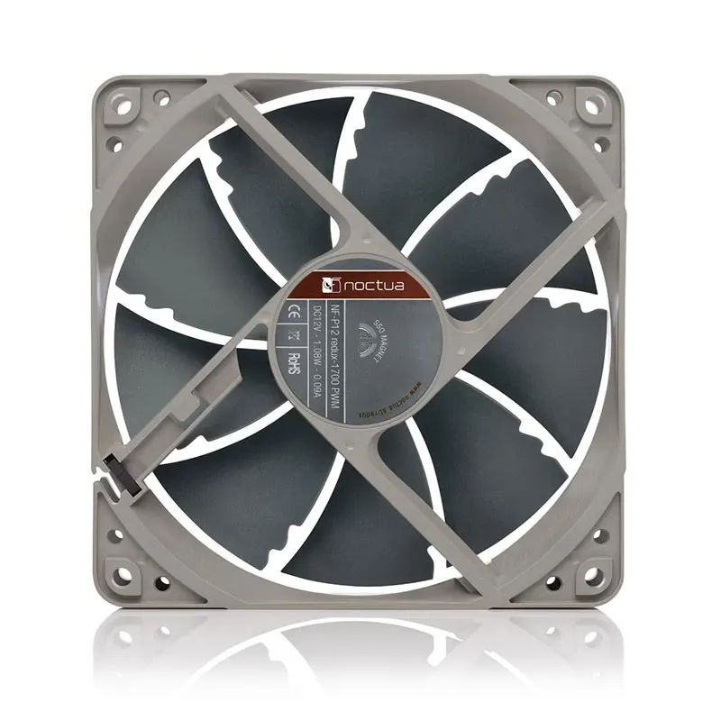 inteligente 12CM 4PIN ventilador silencioso refrigeração CPU chassis fãs SSO2 rolamento