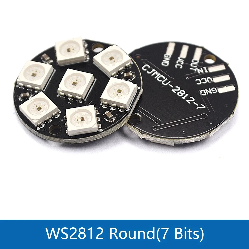 ตัวเลือกสินค้า แหวนไฟ RGB WS2812 บูรณาการสำหรับ Arduino DIY
