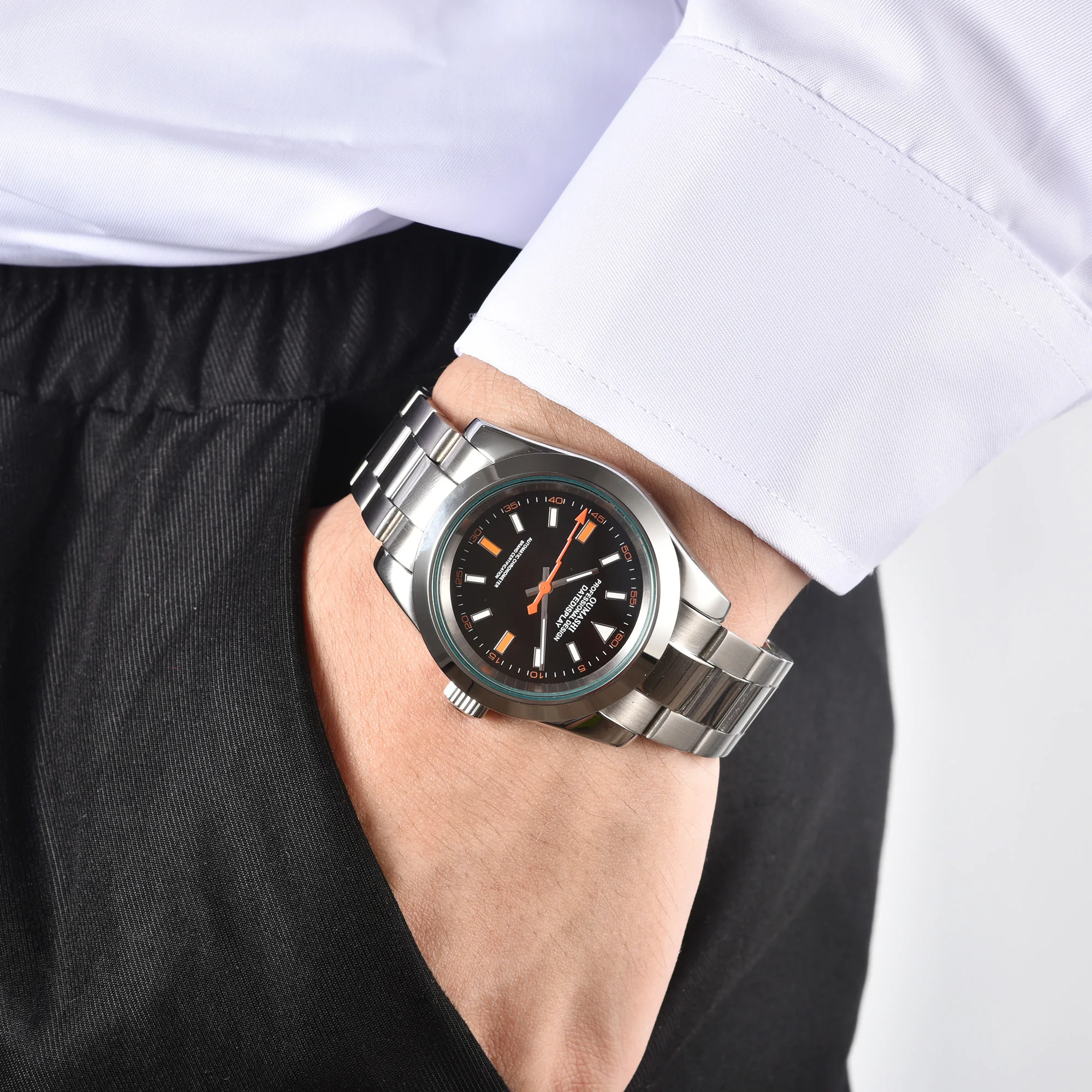  ƽ  ð, Ÿ ̾ , η ƿ ̽, NH35 Ʈ Ʈ ġ, 39mm