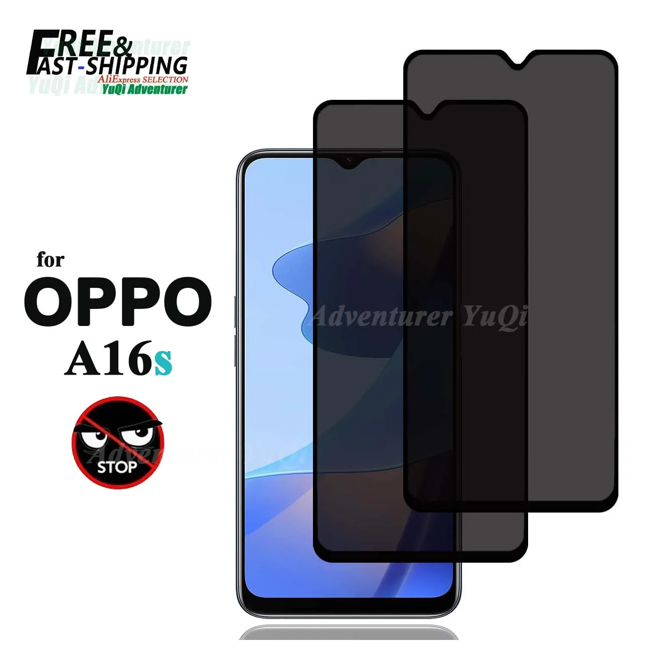 

Anti Spy Screen Protector For OPPO A16s Privacy Tempered Glass 9H Anti Peep Scratch SELECTION Fast Free Shipping