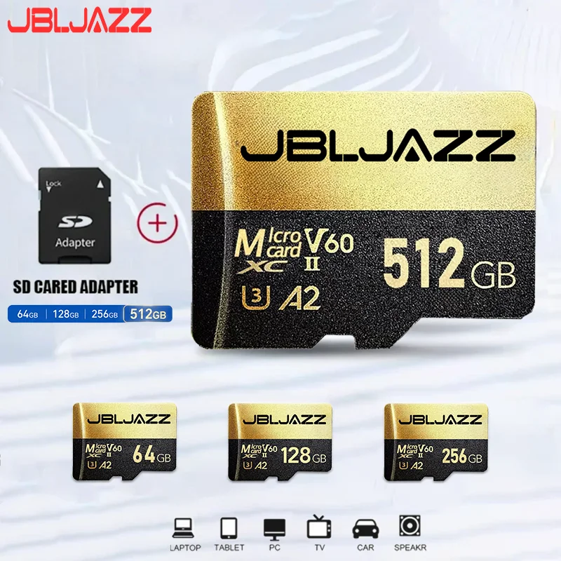 메모리 카드 512GB 고속 TF 카드 64GB 128GB 256GB 마이크로 TF 플래시 카드 클래스 10 UHS-I 트랜스플래시 미니 SD 카드 무료 배송