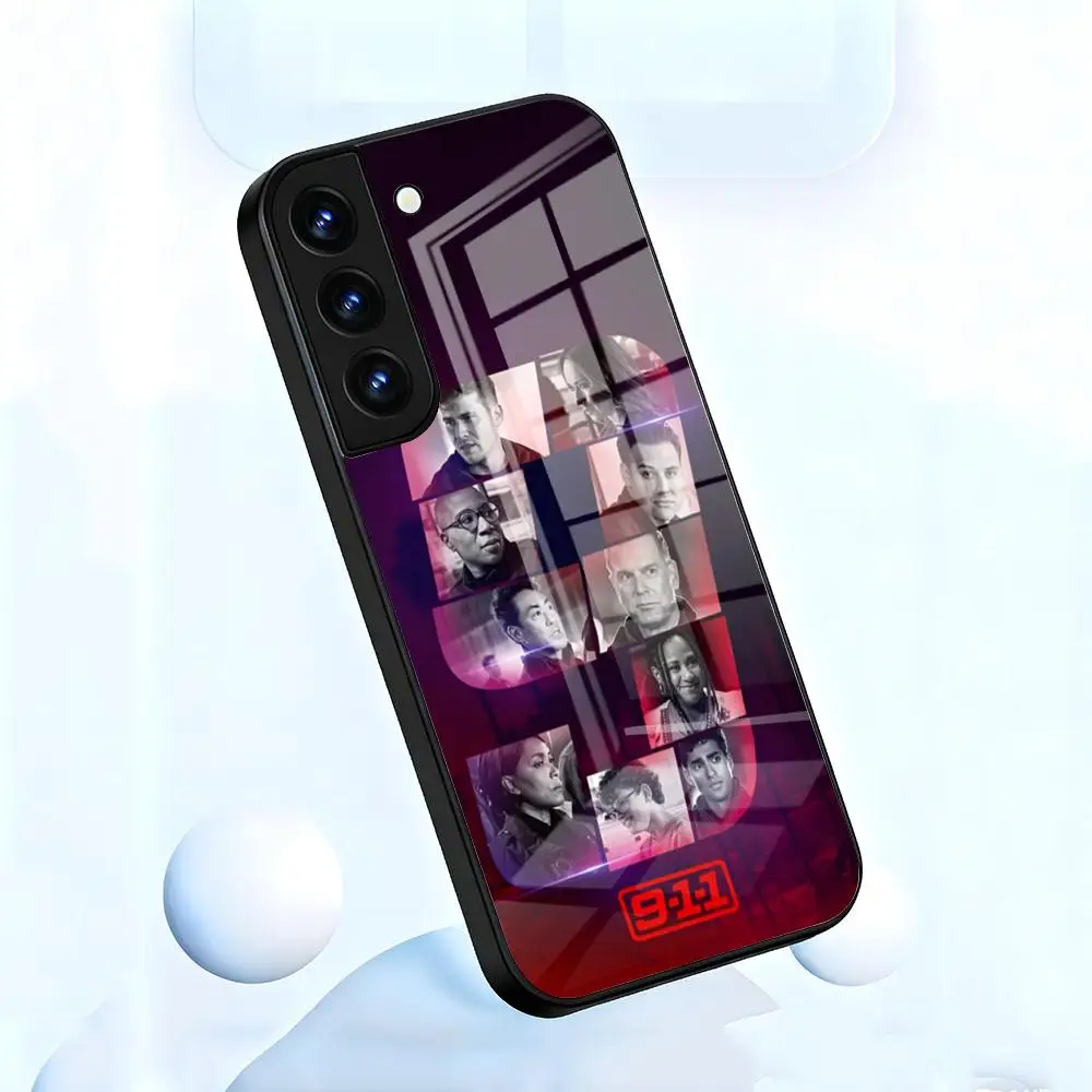 Hot TV Show 9-1-1 Themed Glass Phone Case