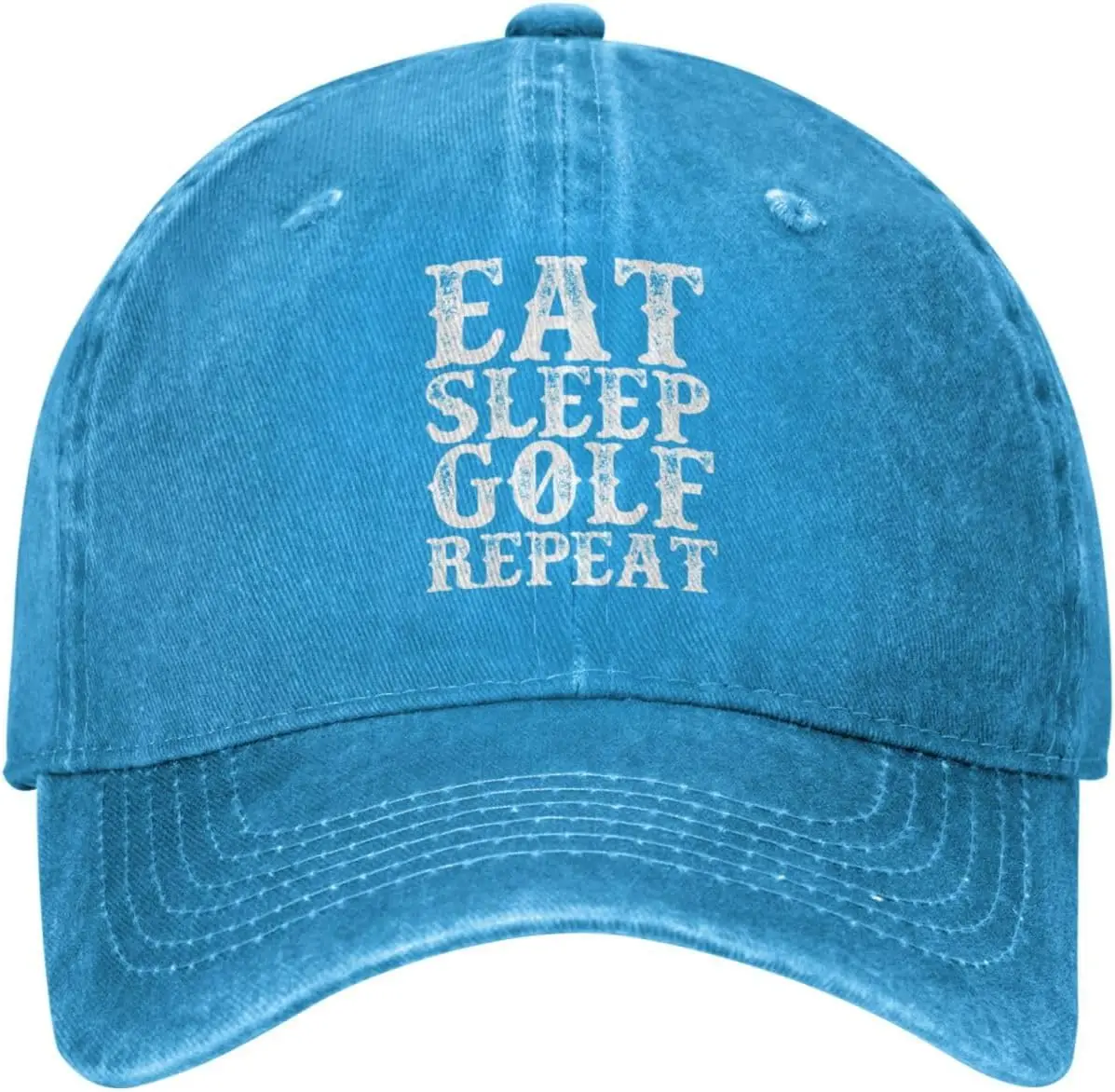 

Зеркальная мужская бейсбольная шляпа Eat Sleep