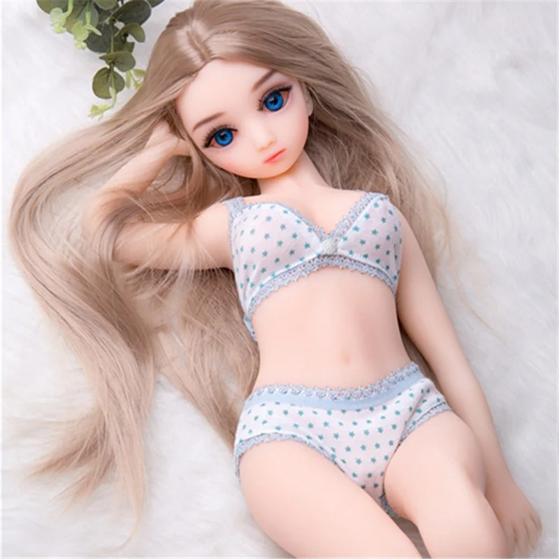 65cm Full Body Solid Silicone Animation Small Doll Mini Action Figure