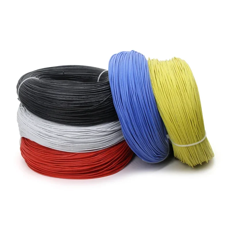 Silicone Cable 1/5M UL3239 Tinned Copper 32 30 28 26 24 22 20 18 16 14 12 10 8 AWG 3KV DIY LED Electronic