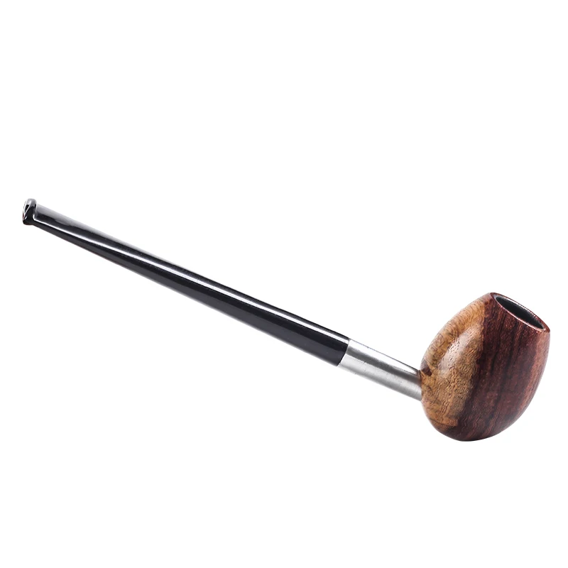 Smoking Pipe Smoking Accessories Tobacco Pipe Tobacco Smoking Accessories Herb Smoking Pipe 1pc Vintage Enchase jade Wooden Smoking Pipe Tobacco Cigarettes Cigar Pipes Durable