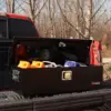 Inch Truck Bed Tool Box, Aluminum Heavy Duty Trailer Tool Box for Pickup Truck Bed RV, Toolbox Storage box with Handle and Lo 6