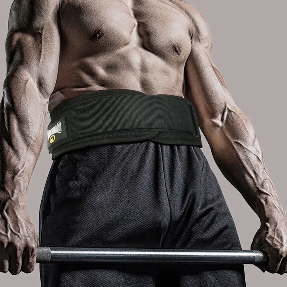 Description Picture 2 of itemMen Women Gym EVA Weight Lifting Belt Lower Back Support Workout Waist Belt for Weightlifting Squats Dumbbell Deadlifts Fitness