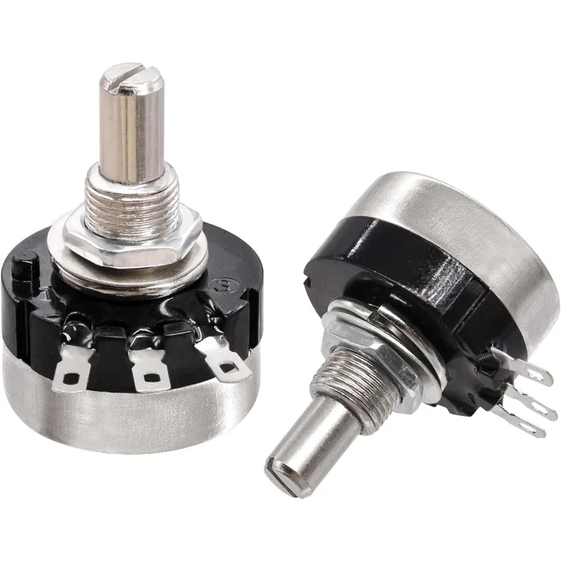 RV24YN20S 2Sets Carbon Film Potentiometer 1K 2K 5K 10K 20K 50K 100K 200K 250K 1M Ohm Single Rotary Taper With A03 Knob With Dial