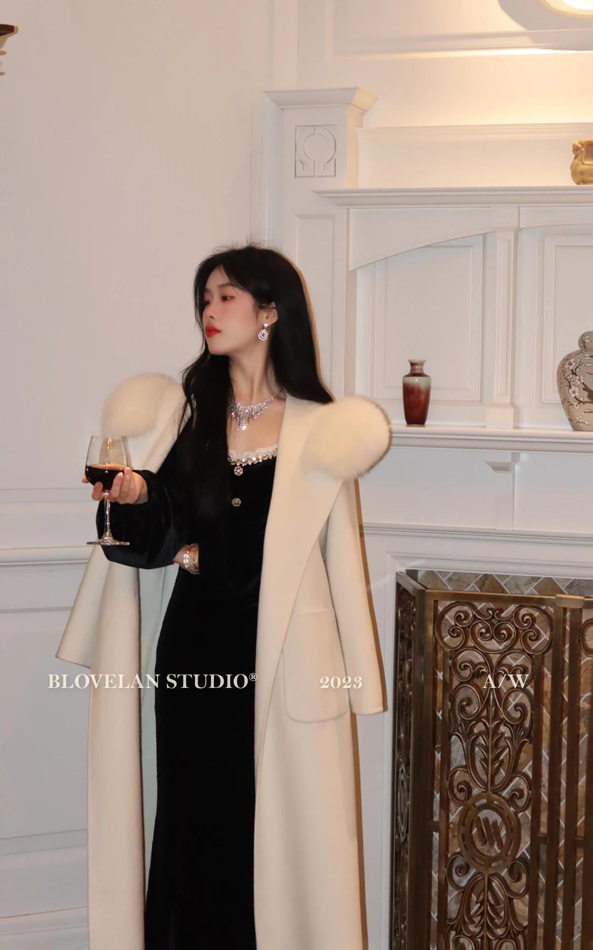 Elegant Black Velvet Midi Dresses for Women Square Collar Slim Bodycon Ruffles Patchwork Fishtail Autumn New Evening Party Dress