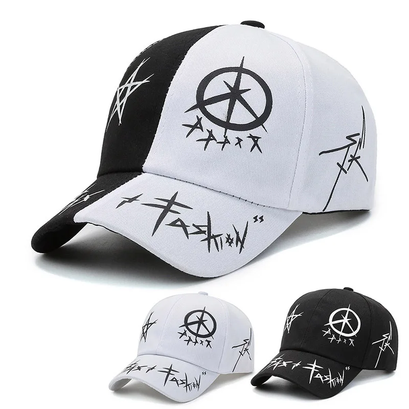 

Male Lady Outdoor Summer Autumn Snapback Hat Graffiti Hip Hop Fitted Cap Hat Spring Women Men Baseball Caps