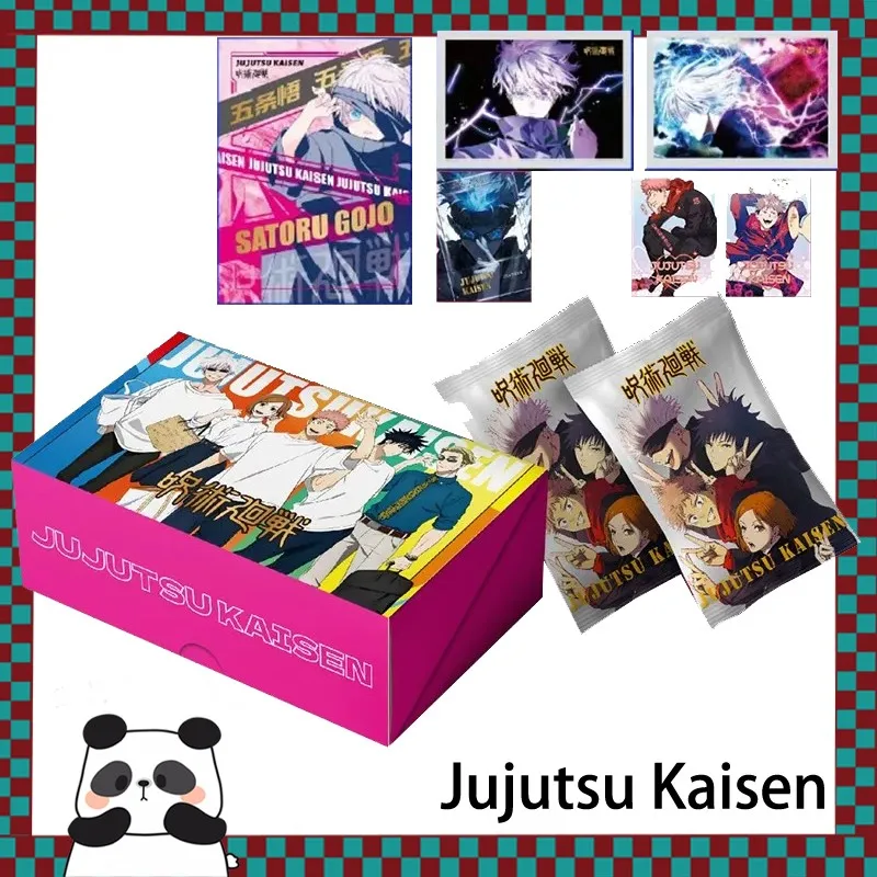 

Новая коллекционная карточка юютсу Kaisen, коллекционные карточки из японского аниме для хобби, Детская Подарочная коробка с усилителем Gojo Satoru Doujin