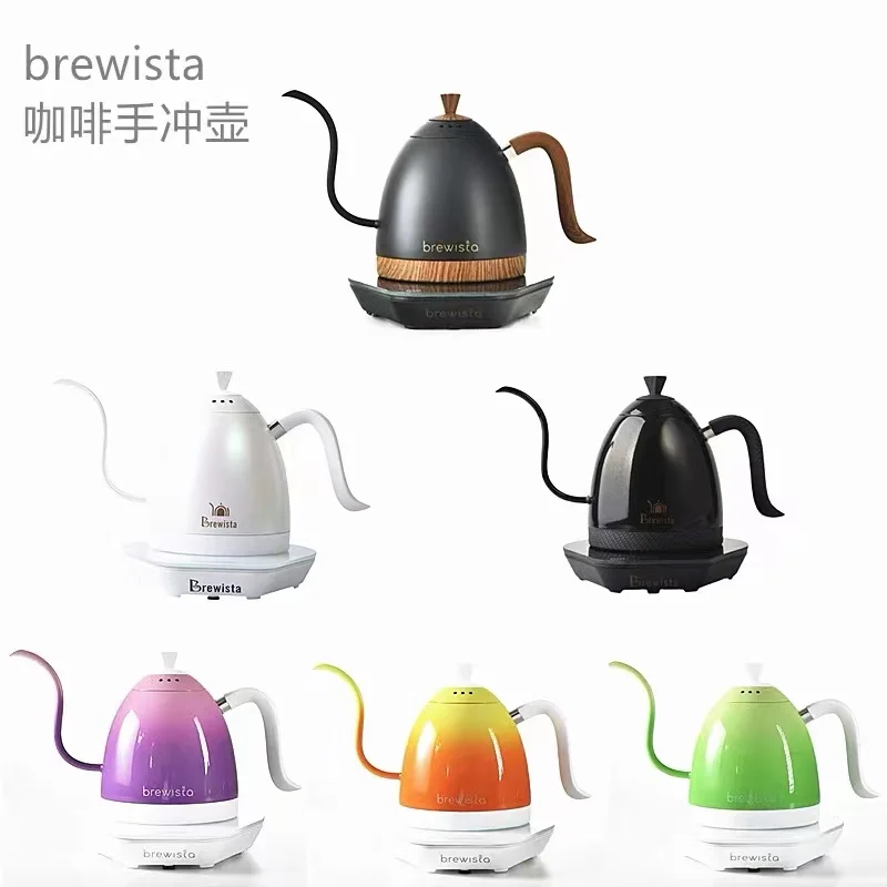 Brewista Hot Sell Digital Double Wall Gooseneck Electric Coffee Kettle Tea  Pots & Kettles 600ML - AliExpress