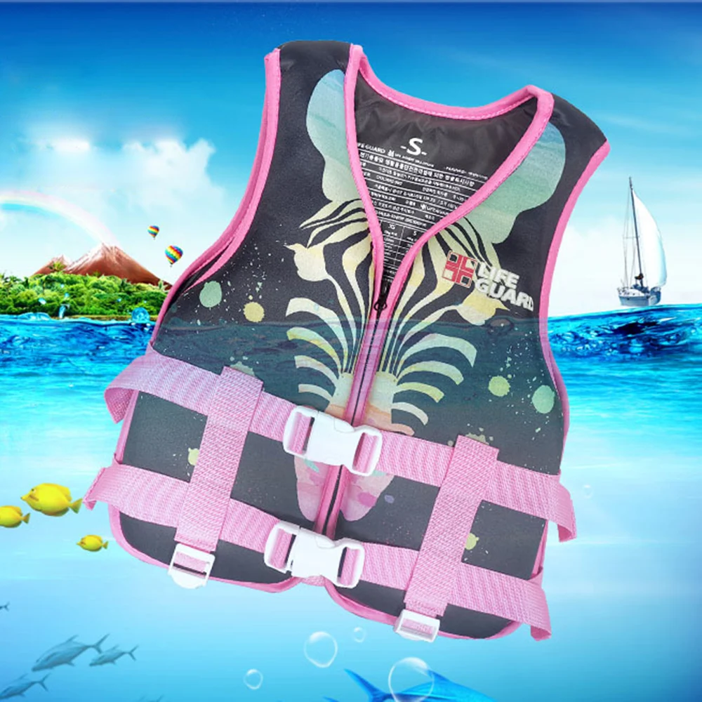 

2023 New Children's Adult Swimming Life Jacket Portable Neoprene Life jacket Fishing Boat Surfing Kayak Swimming Life Jacket