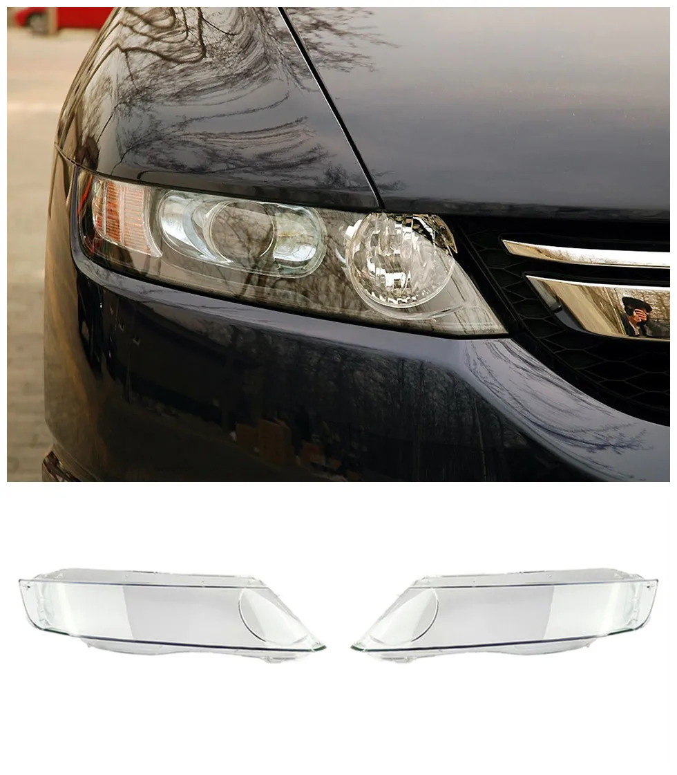 

Car headlight transparent lamp housing mask for Honda Odyssey RB1 2004-2008 Odyssey plexiglass lamp housing mask