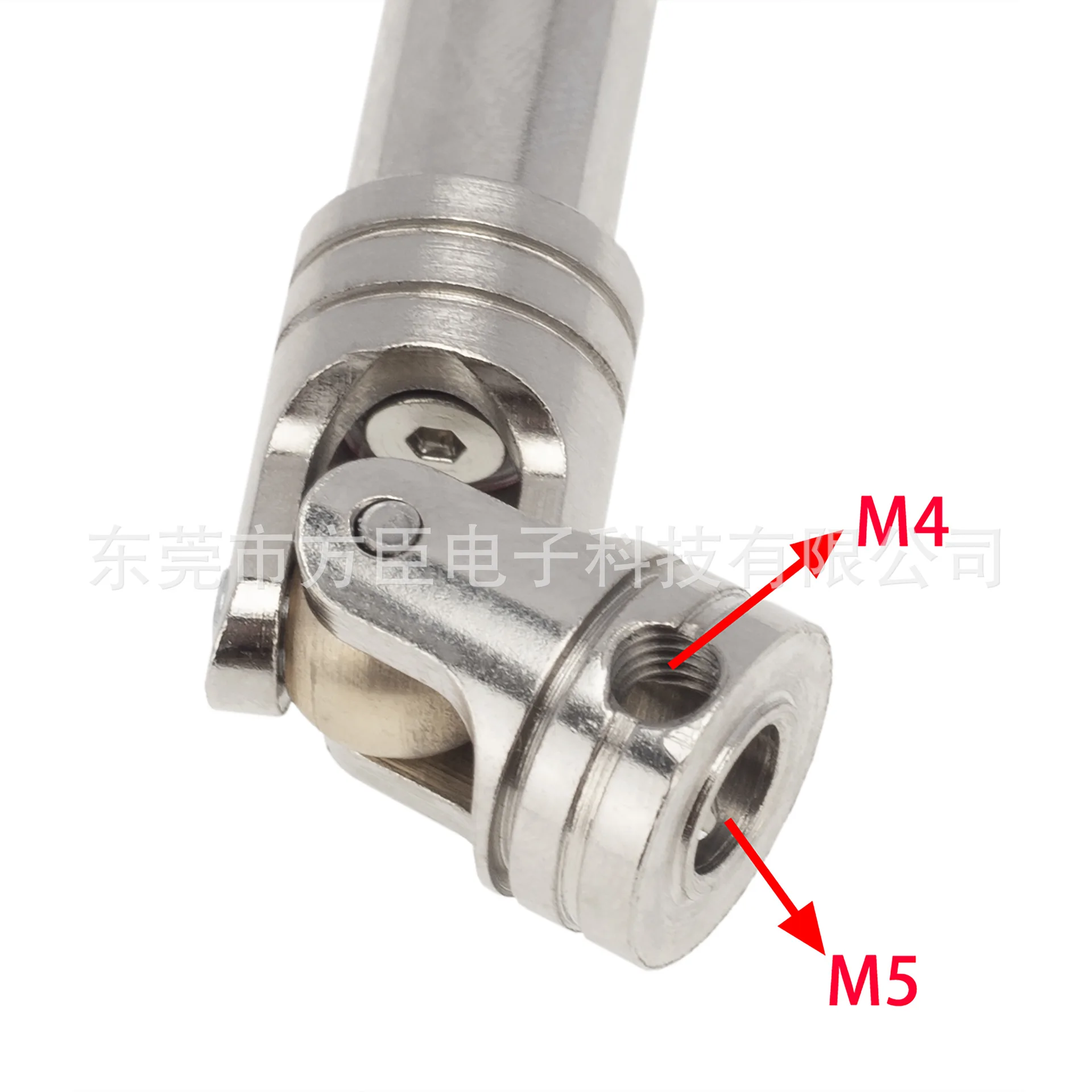 CNC Machined Metal Heavy Duty Drive Shaft Silver for 1/10 RC