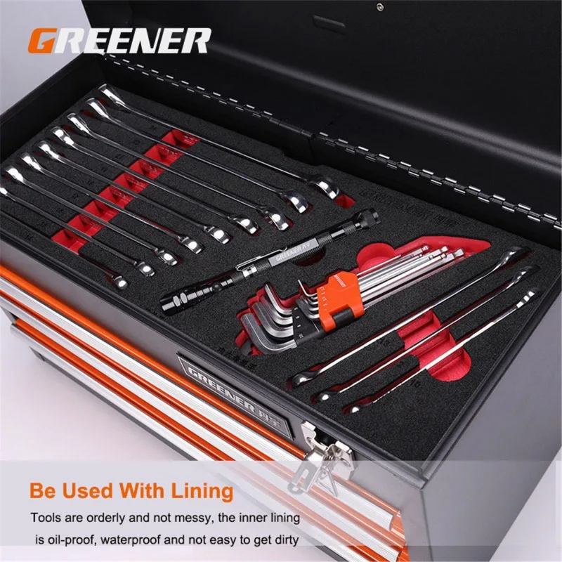 Workshop Drawer Complete Tool Kit Storage Box Workshop Workbench Waterproof Garage Equipment Stainless Hardware Products 5