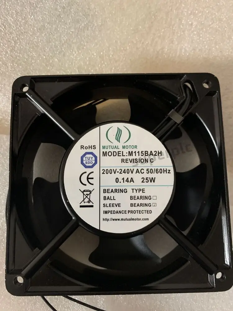 

1 шт. новый вентилятор Бесплатная доставка M115BA2H M115BA1H AC220V 110V взаимный двигатель 12 см