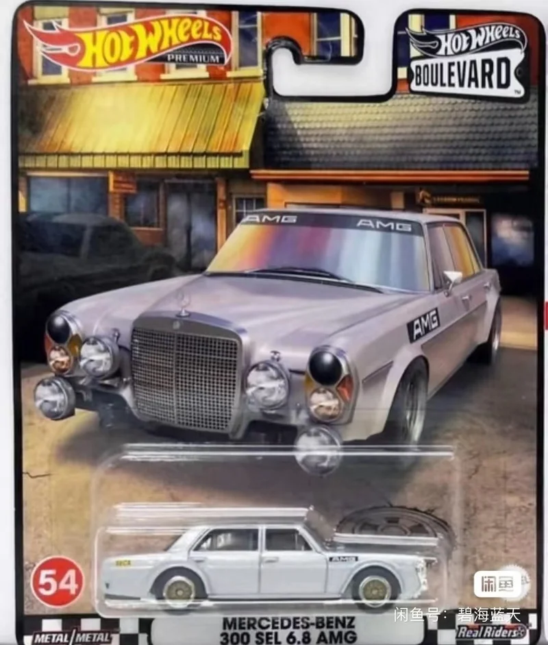 2022 NEW Hot Wheels Car GJT68 Boulevard 8 Toyota 11 Mercedes-Benz Corvette Alfa Romeo 1/64 Rubber Tyre Diecast Car Toys in stock