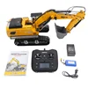 Huina 1599/599 All Alloy Engineering Vehicle 24 Channel Remote Control Electric Multifunctional Excavator Outdoor Simulation Toy 3