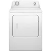 6.5 cu. ft. Front Load Electric Dryer with 11 Drying Cycles,White,Easy to use and handle 1