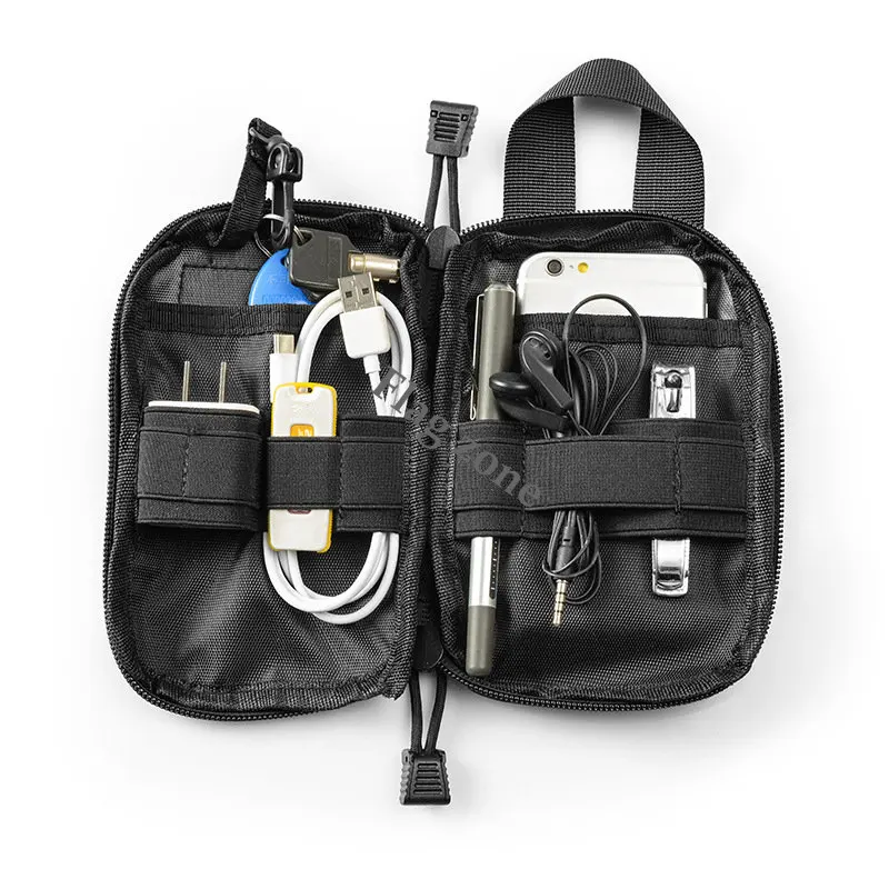 Outdoor Molle Molle Utility EDC Tool Waist Pack Tactical Medical First Aid Pouch Phone Holder Case Hunting Bag Survival Gear 4