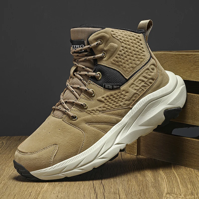 Men Hiking Shoes Tourist Trekking Sneakers Mountain Boots Climbing Outdoor Work Ankle Boot Casual Sports hiking shoes