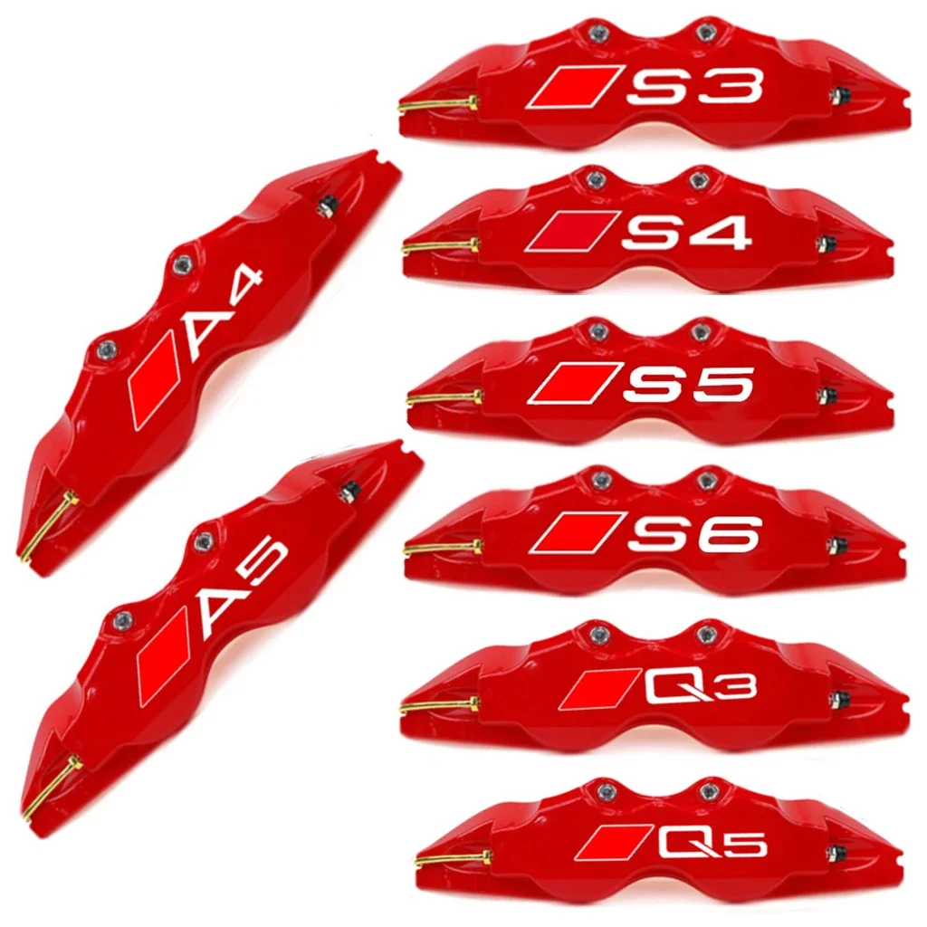 4 O 2 Pcs Car Wheel Rim Pastiglie Freno Dischi Coperchio Pinza Per Audi A3 S3 A4 S4 A5 S5 A6 Tts S6 A7 S7 A8 Q7 Tt A1 S8 Q2 Q3 Q5