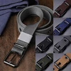Men Belts Fashion Casual studded Belts Canvas Nylon Webbing Tactical Belt High Quality Sports Strap waistband BF01