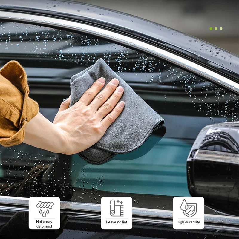 Microfiber Car Cleaning Towel Automobile Motorcycle Household Cleaning