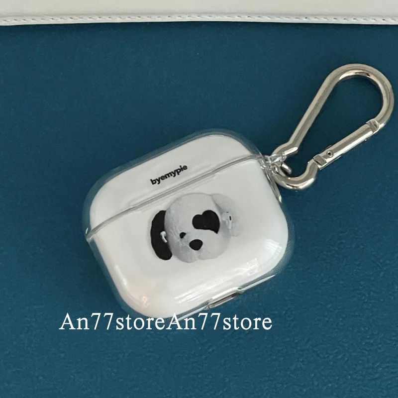 

For Airpods 3 Korean Cute Cartoon Love Dog Cases For Airpods 2 Pro Earphone Case Charge Box Soft Clear Wireless Bluetooth Cover