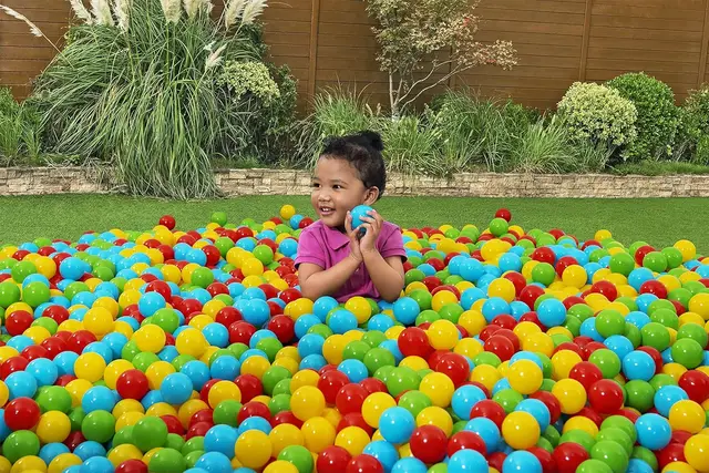 Plastic Play Balls 250ct | for Indoor Play, Ball Pit, Bouncers, Multicolor