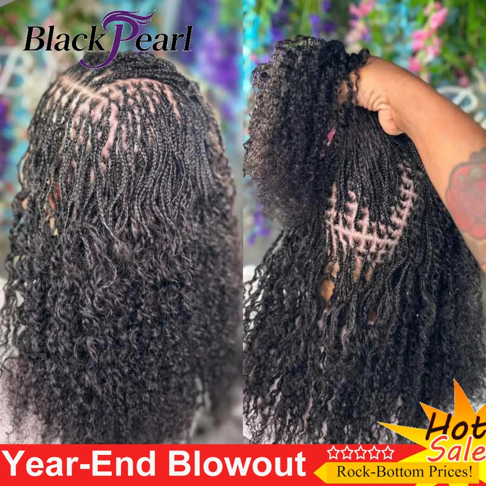 X Human Hair Afro Kinky Bulk 18-44 Inches For Mini Twist 50g Hair Bundles Repair Locs Natural Black For Dreadlock Extensions 6