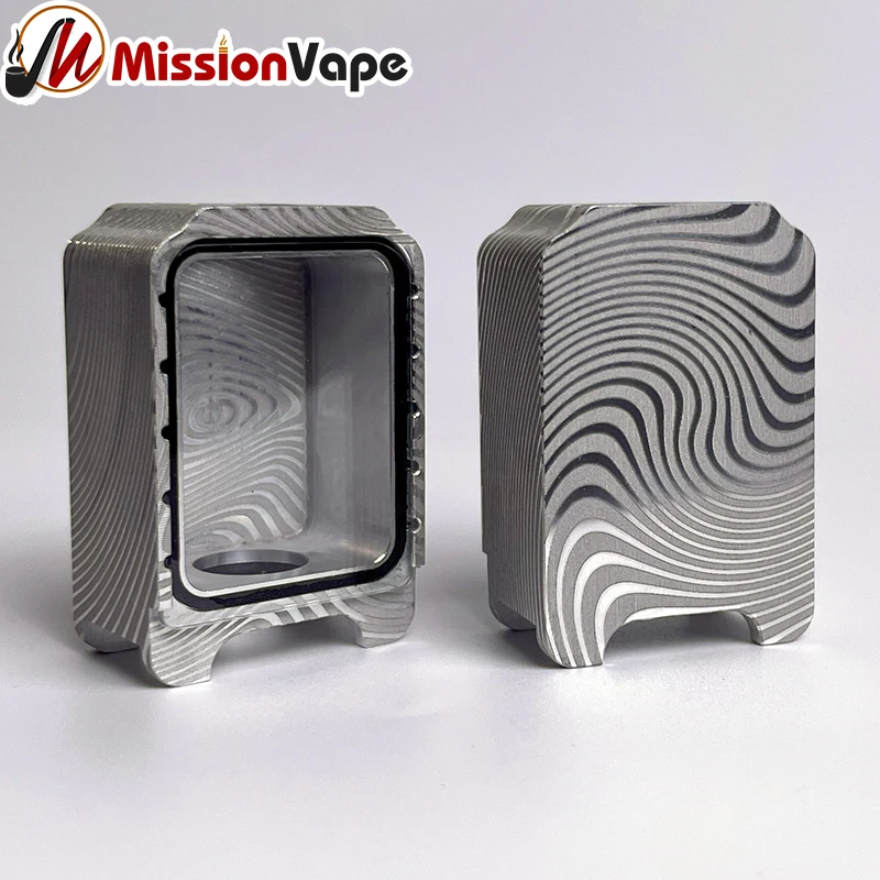 

Monarchy Style Full Carving Aluminum Boro Tank for SXK BB Billet AIO Box Mod Kit