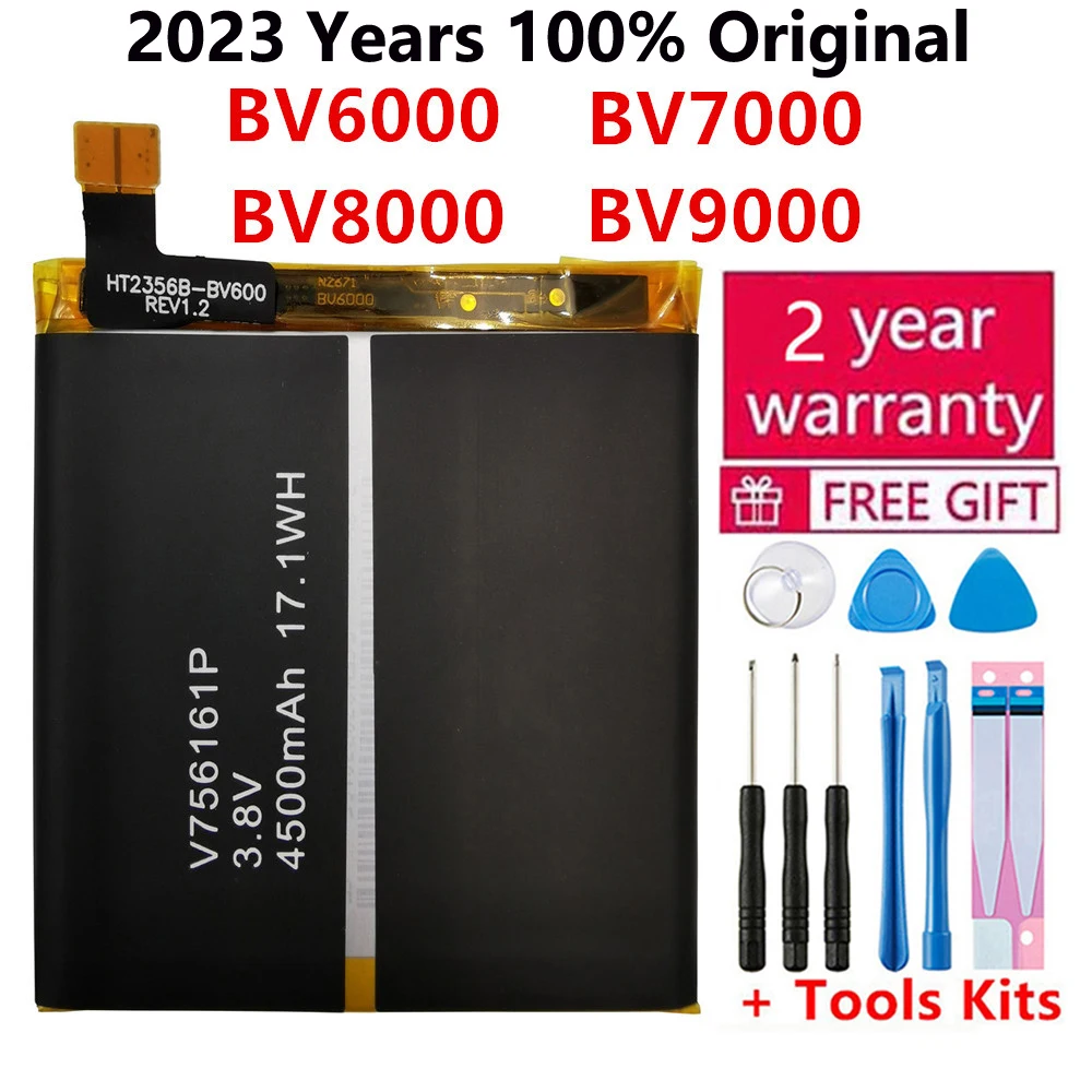 

100% Original New Battery For Blackview BV6000 BV6000S BV7000 BV8000 BV9000 Pro Batterie Bateria Phone batteries +Free Tools