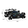 RC 1203B drift spray racing car high-speed light music 2.4g remote control children's electric charging toy RC car model 5
